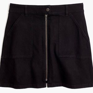 Madewell High Waisted Jean Skirt - 31